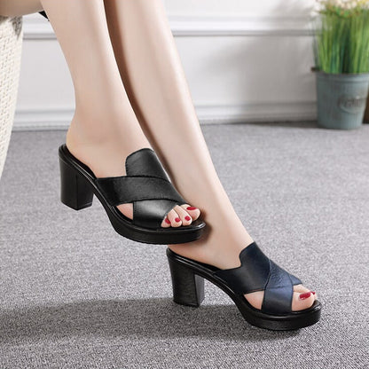 Elisabeth™ l High Heel Platform Sandalen