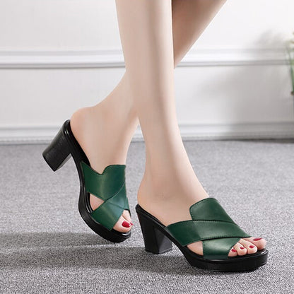 Elisabeth™ l High Heel Platform Sandalen