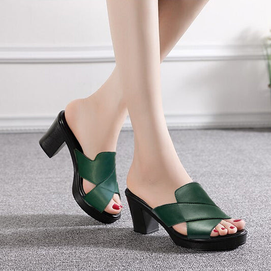 Elisabeth™ l High Heel Platform Sandalen