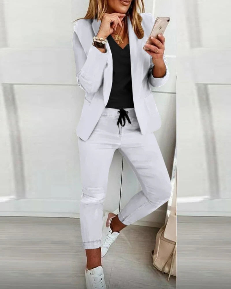 Lady lux™ l  Elegante Blazer Set