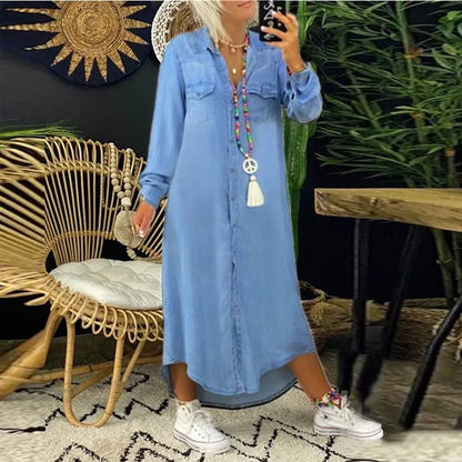 Lady Lux™  Oversized Spijkerjurkje