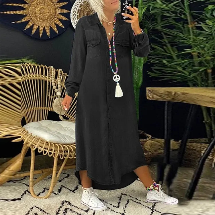 Lady Lux™  Oversized Spijkerjurkje