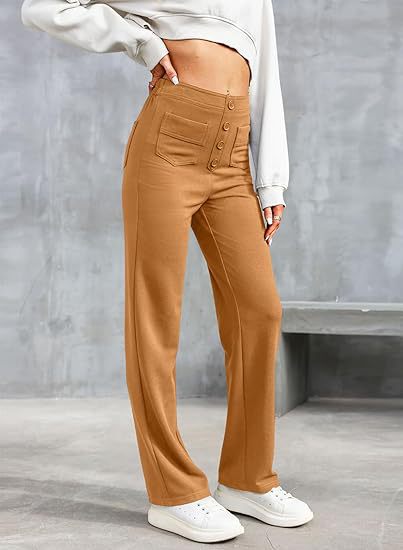 Lady Lux™  High-wasted Elastische Casual Broek